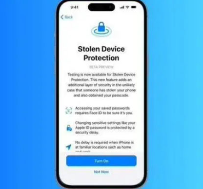 岳塘苹果授权维修店分享被盗设备保护功能开启方法 