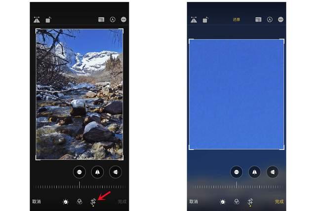 岳塘苹果手机维修分享iPhone手机如何使用裁剪功能隐藏照片 